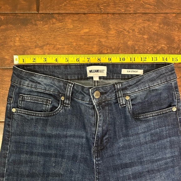 Williamrast | Slim Straight Distressed Denim | Blue Jean | Size 28 - Picture 3 of 9